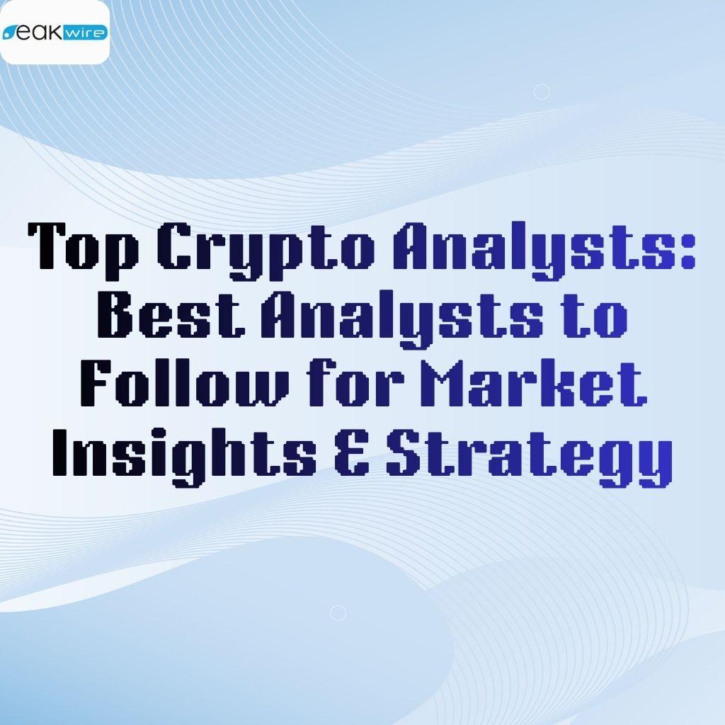 Crypto Analysts