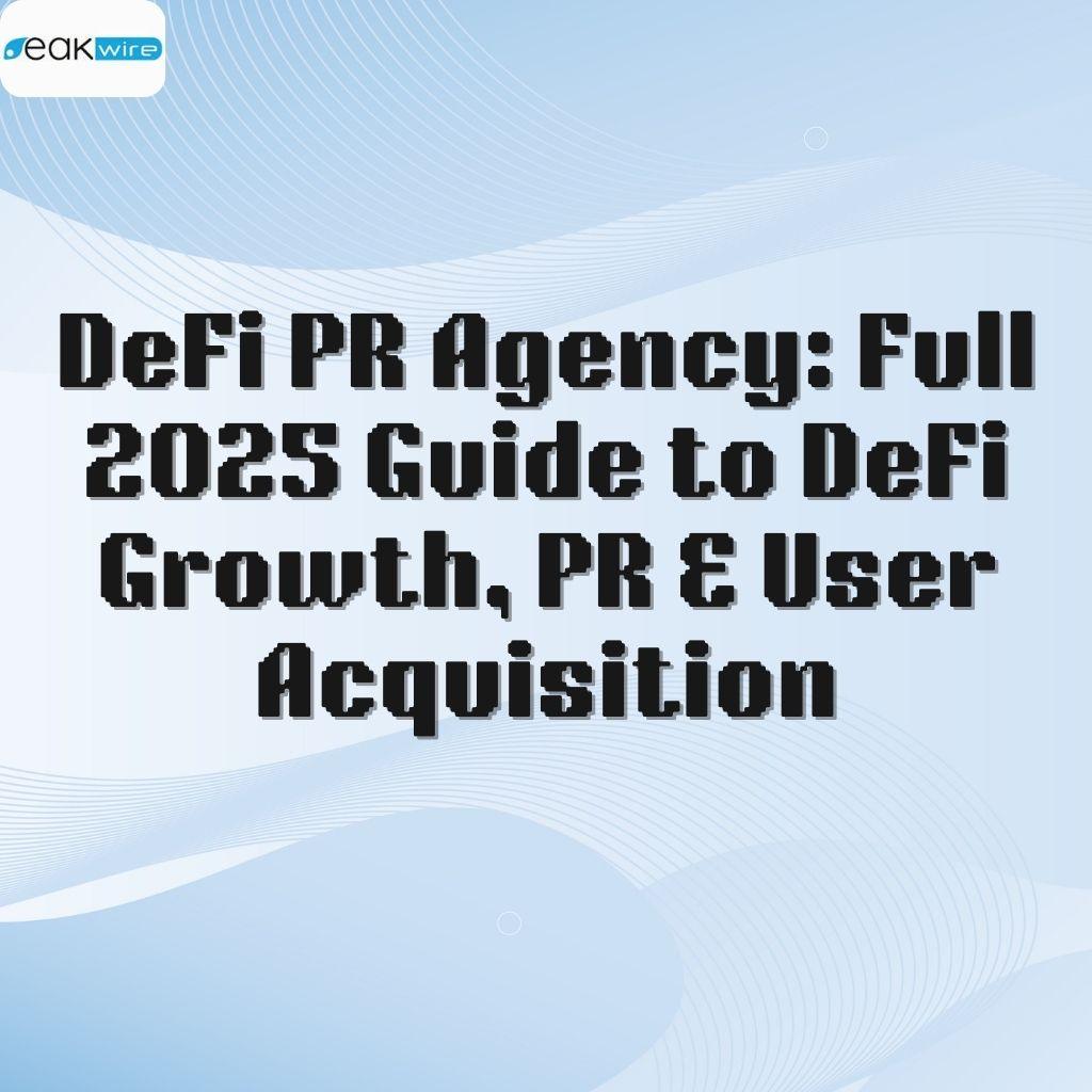 DeFi PR Agency