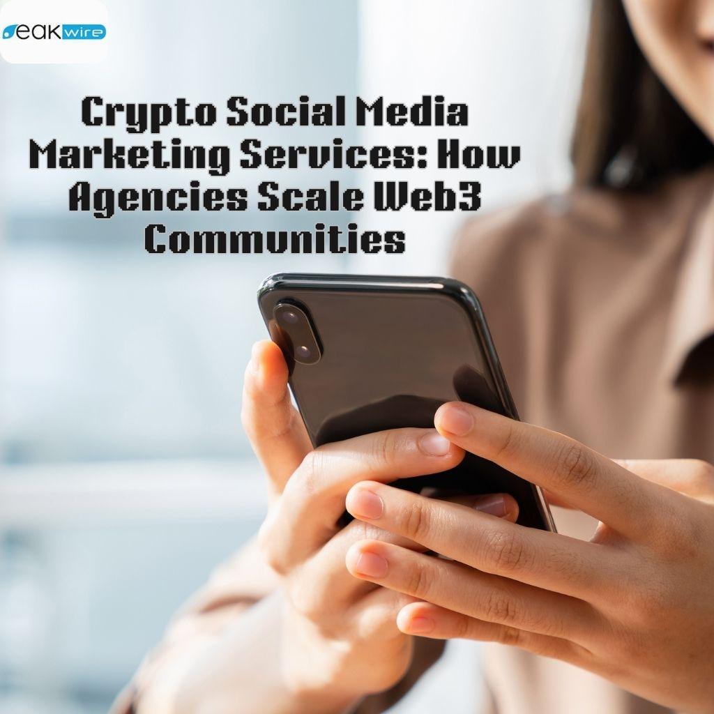 Crypto Social Media Marketing Services
